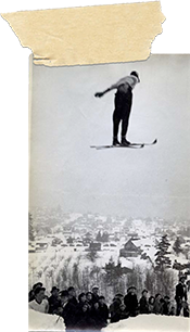 Ski Jumping in Rossland