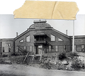 Skating & Curling Rink on 2nd Avenuve in Rossland c.1910