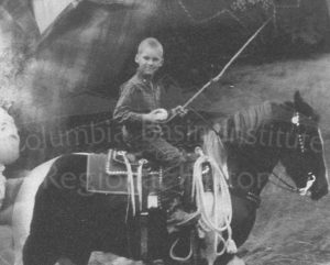 A young boy's adventures on the range